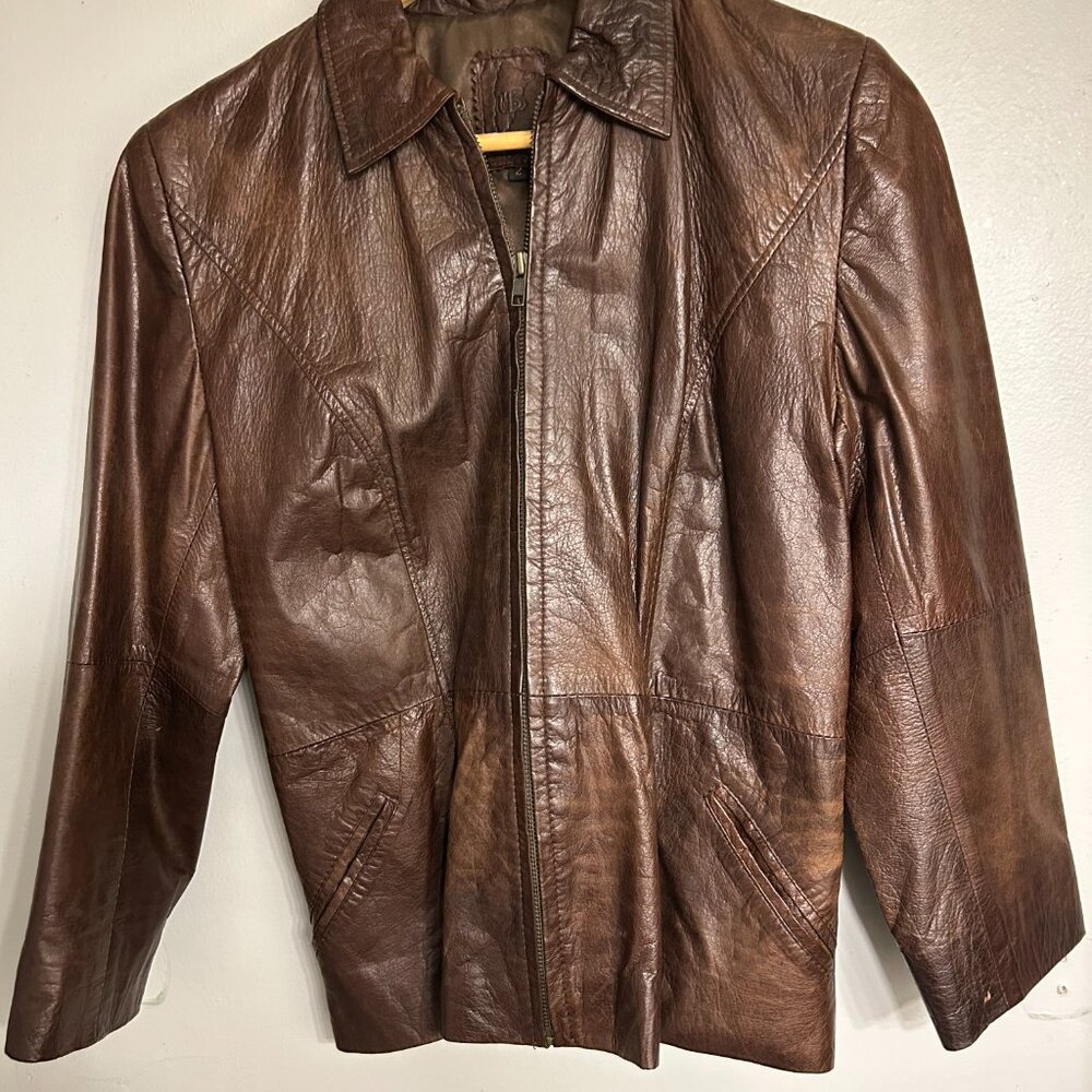 Leather Look Jacket. - image 1